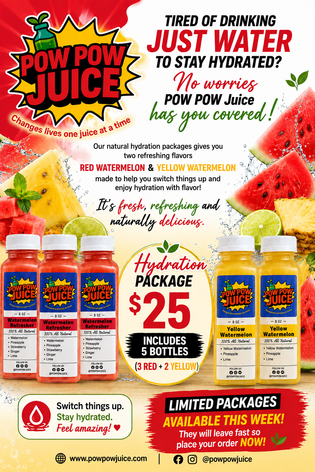 Hydration Watermelon Package 🔥